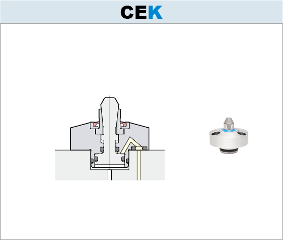 7MPa Work positioning cylinder CEK