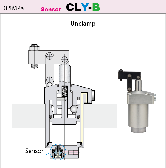 Air link clamp CLY-B