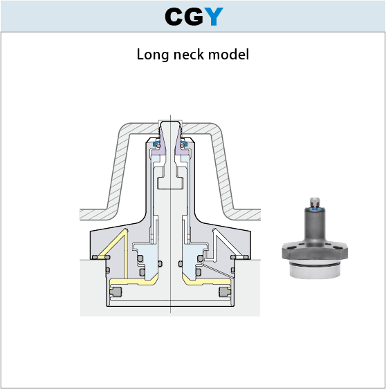 Air expansion clamp CGY