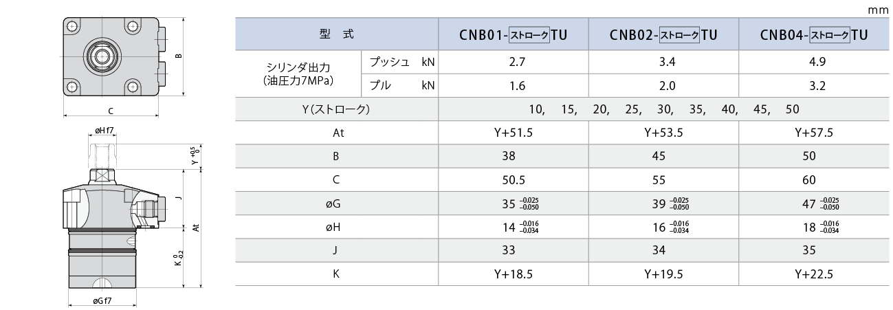 CNB-U外形図 