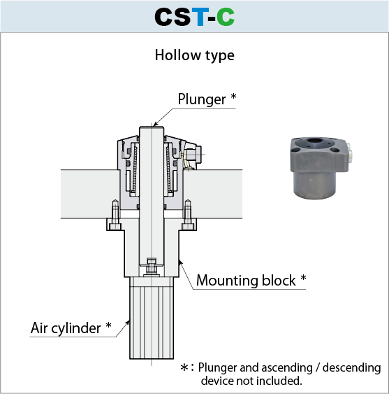 7MPa Work support CST-C