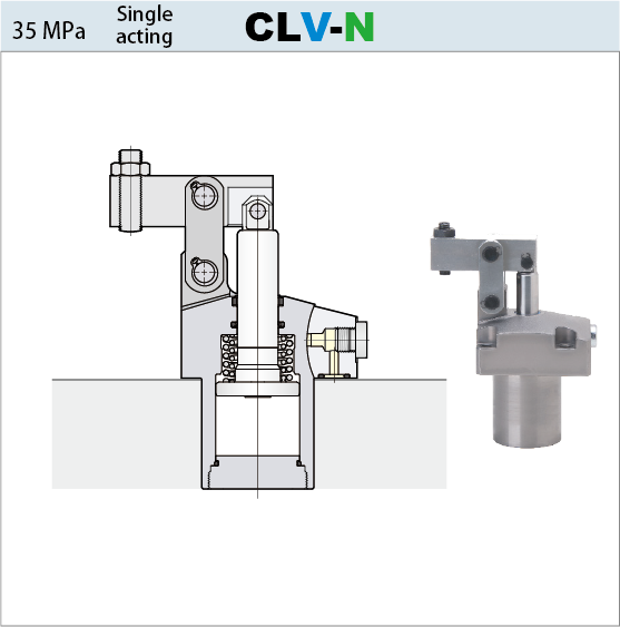 35MPa Link clamp CLV-N